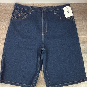 NEW RocaWear Men’s Raw Indigo Denim Shorts Size 38